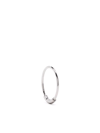 Maria Black 14kt White Gold Nancy 12 Single Hoop In 银色