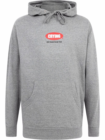 Anti Social Social Club Toy With Me Hoodie In Grey