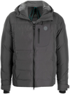 North Sails Quilted Puffer Jacket In Grau