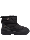Suicoke Bower Padded Ankle Boots In Schwarz