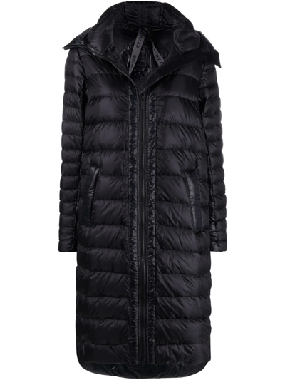 Canada Goose Roxboro Hooded Ultra-light Down Jacket In Black