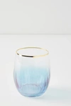 Anthropologie Waterfall Stemless Wine Glass
