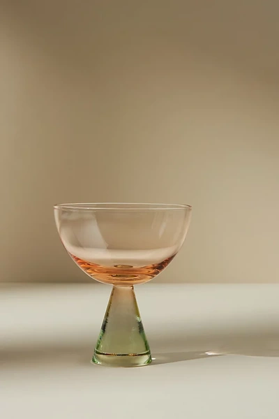 Anthropologie Set Of 4 Ramona Coupe Glasses