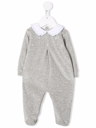 Siola Babies' Ruffled Collar Body In Grey