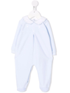 Siola Scalloped Collar Body In Blue