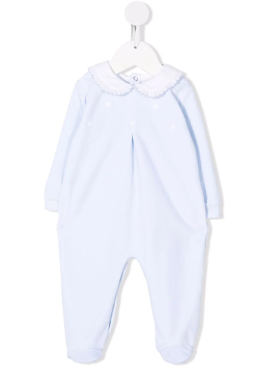 Siola Babies' Scalloped Collar Body In Blue
