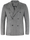 TONELLO GREY WOOL JACKET,37879623