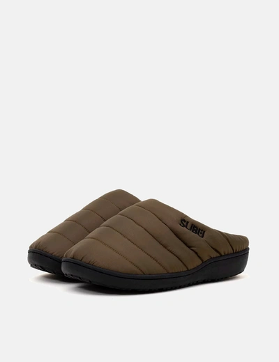 Subu Winter Slippers In Green