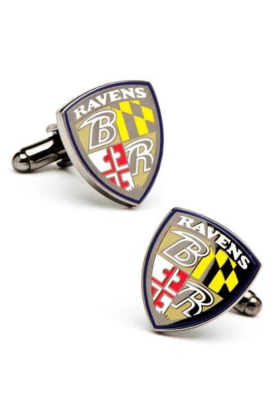 Cufflinks, Inc . 'baltimore Ravens' Cuff Links In Baltimore Ravens Shield Logo