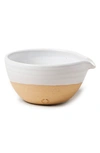 FARMHOUSE POTTERY SMALL STONEWARE PANTRY BOWL,POT02