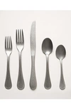 Farmhouse Pottery Coventry 5-piece Flatware Place Setting In Silver
