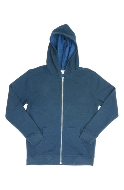 Threads 4 Thought Kids' Full Zip Hoodie In Midnight