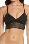 DKNY MODERN LACE LONGLINE BRALETTE,DK4021