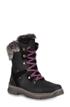 Santana Canada Milly Waterproof Boot In Black Purple