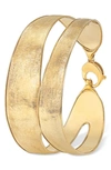 Marco Bicego Lunaria Double Cuff Bracelet In Yellow