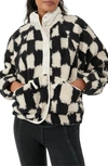 Free People Fp Movement Rocky Ridge Jacket In Black Check