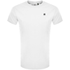 G-STAR G STAR RAW LASH LOGO T SHIRT WHITE