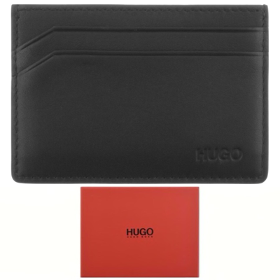 Hugo Subway S Card Holder Black