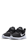 Nike Kids' Revolution 6 Sneaker In 003 Black/white