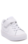 Nike Kids' Court Legacy Sneaker In 104 White/white