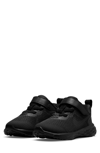 Nike Kids' Revolution 6 Sneaker In 001 Black/black