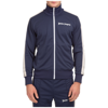 Palm Angels Navy Polyester Classic Track Sweatshirt In Blu