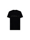Givenchy Logo Crew Neck T-shirt In Black