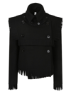 BURBERRY FRINGED JACKET,8046684 A1189