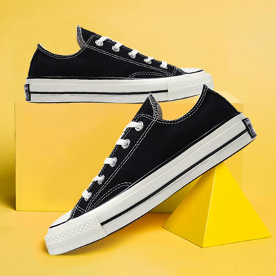 Converse Chuck Taylor All Star Low Top Unisex Shoes In Black