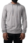 Good Man Brand Legend Slim Fit Pullover Hoodie In Frost Grey