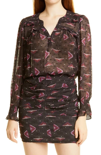 Ba&sh Ba & Sh Cathel Blouse - Carbon In Grey