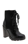 Bcbgeneration Pilas Lace Up Bootie In Black