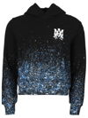 AMIRI EMBELLISHED PAINTER HOODIE BLACK,B78C09D6-C2E9-DB8B-2904-5F5E7860648D