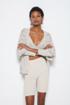 Spring/summer 2021 Ready-to-wear Adeline Cardigan In Egret