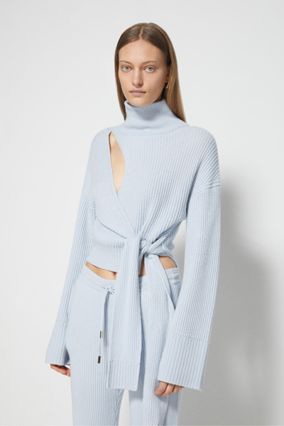 Fall/winter 2021 Ready-to-wear Amaris Loungewear Sweater In Mist