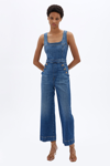 Jonathan Simkhai Standard Bailey Denim Jumpsuit In Atlantic