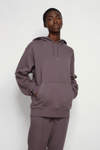 Jonathan Simkhai Standard Beau Unisex Hoodie In Espresso