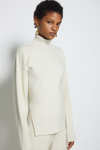 Fall/winter 2021 Ready-to-wear Eleanor Open Back Sweater In Papyrus