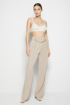 Holiday 2021 Ready-to-wear Ember Mohair Bralette In Ivory