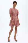 Spring/summer 2021 Ready-to-wear Giada Crochet Guipure Mini In Rose