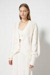 Fall/winter 2021 Ready-to-wear Jayne Cable Cardigan In White