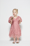 Jonathan Simkhai X Lelebelle Kids Collection Jonathan Simkhai X Lelebelle Penelope Dress In Rose