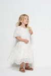 Jonathan Simkhai X Lelebelle Kids Collection Jonathan Simkhai X Lelebelle Penelope Dress In White