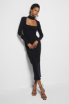 Jonathan Simkhai Standard Kenny Recycled Knit Dress In Black