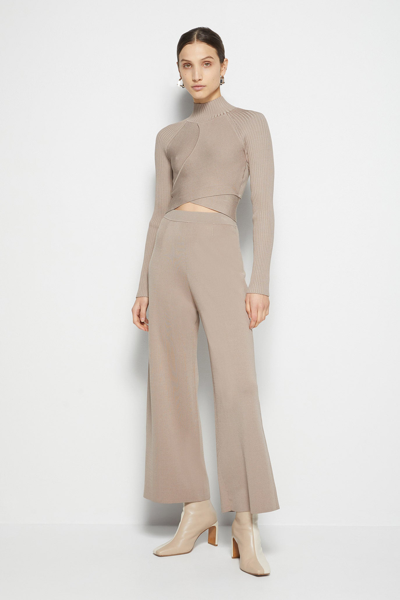 Holiday 2021 Ready-to-wear Lily Cropped Pant In Otter