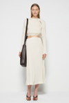 Fall/winter 2021 Ready-to-wear Mia Tie Waist Skirt In Sandstone