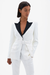 Pre-spring 2021 Ready-to-wear Nadia Blazer In White,black
