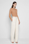 Pre-fall 2021 Ready-to-wear Nyla Corseted Pant In Parchment