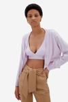 Js.com Online Exclusive Off-duty Cashmere Bra In Lilac