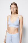 Jonathan Simkhai Online Exclusive Off-duty Cashmere Bra In Sky